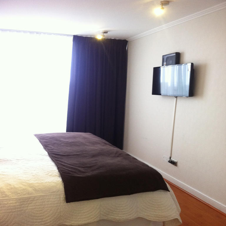 M-Montt Providencia Apartamentos Amoblados Santiago Szoba fotó